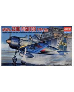 Academy 12493 Zero Fighter Type 52C (A6M5C) Plastic Model Kit 1/72