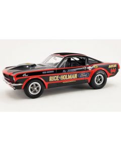 ACME 1801852 Rice & Holman Batcar 1965 Mustang A/FXNHRA 1966 Summer Nats Champion 1/18