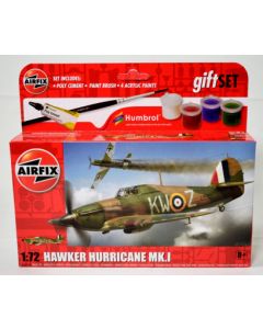 Airfix 55111A Gift Set - Hawker Hurricane Mk.I Plastic Model Kit 1/72