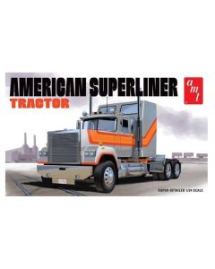 AMT 1235 American Superliner Semi Tractor Plastic Model Kit 1/24