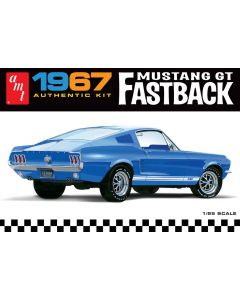 AMT 1241 1967 Mustang GT Fastback 1/25