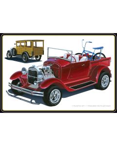 AMT 1269 1929 Ford Woody Pickup 4 in 1 Kit 1/25