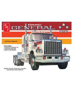 AMT 1272 1976 GMC General Semi Tractor Plastic Model Kit 1/25