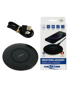 Ansmann 1001-0126 15W Qi wireless charger suitable for Qi enabled mobile devices
