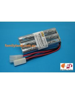 Family Land 5035021/6C-R NiMh Battery  2850mah/ 7.2v  Column Pack with  Tamiya, Micro Connectors(Abram, Bobcat, Excavator premium)