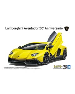 Aoshima 05982 '13 Lamborghini Aventador 50° Anniversario 1/24