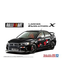 Aoshima 059876 Ralliart CZ4A Lancer Evolution X '07 (Mitsubishi) 1/24
