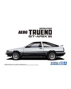 Aoshima 061411 Toyota AE86 Sprinter Trueno GT-Apex '85 1/24