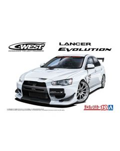Aoshima 069295 C-West CZ4A Lancer Evolution X '07 (Mitsubishi) 1/24