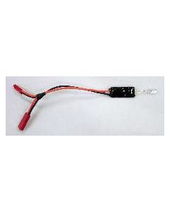 AWESOME POWER 2S LIPO SAVER WITH RED JST CONNECTORS FOR MEDEVAC