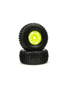 Arrma ARA550068  dBoots Fortress Tyre, Glued Green 1/7, 17mm Hex ,2 Pieces, Mojave