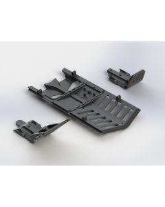 Arrma AR320282 SKIDPLATE FRONT/REAR/CENTRE SET (Bigrock, Fazon, Nero)