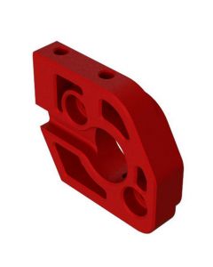 Arrma ARA320483 ALUMINUM MOTOR PLATE (RED) 8S BLX