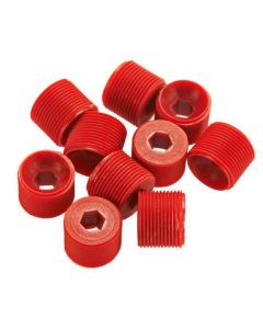 Arrma AR330335 HUB NUT (Red) (10pcs/ BigRock, Fazon, Nero)