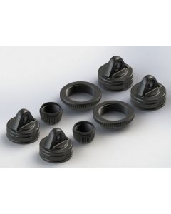 Arrma 330337 SHOCK CAP SET (Nero)