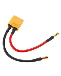 Arrma AR390201 MALE XT90 TO 4MM 'BANANA' PLUG CHARGING ADAPTOR (Compatible dtxc2224)