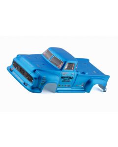 Arrma 406152 Notorious 6S BLX Body, Blue Real Steel 1/8