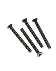 Arrma 722440 Flat Head Hex Machine Screw, 4x40mm, 4pcs