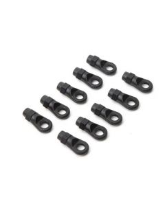 Axial AXI234025 Straight M4 Rod Ends, 10pcs, RBX10