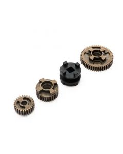 Axial AXI252017 Lower Shaft Gear Set and 2-Speed Slider, SCX6