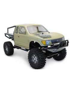 Axial AX4025 Axial Trail Honcho Truck Clear Body - .040" uncut w/Molded Rear Cage 1/10
