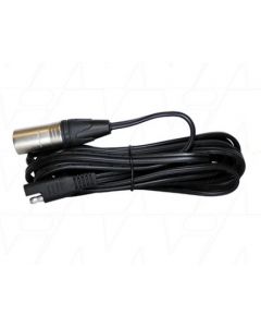 Battery Fighter BFL10 Neutrik plug NC3MX XLR male type connector lead for Battery Fighter chargers (Can be adapted to other chargers)