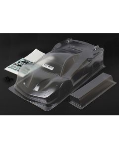 Blitz 60809-10 Blitz GT6 Clear Body, 1mm thick with Wing 1/8