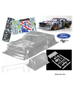 Bodyworx N139-1 Clear Body KB Hoonicorn Drift American Flag Edition 200mm 1/10th 