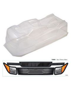 Bodyworx TR05 Clear Body Truggy Forward CAB 1/8th 