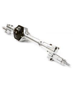 Integy c26526Silver Complete Billet Machined Hi-Lift Gearbox Rear Axle for Axial Wraith 1/10  Rock Racer