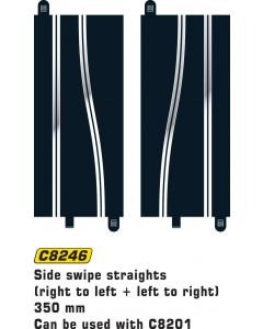 Scalextric C8246 Side Swipe Straights