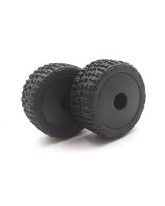 Carisma 15698 GT24 Truck / Truggy Wheel and Tyres, 2pcs
