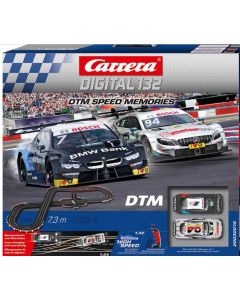 Carrera 30015 DTM Speed Memories, Digital 132 Set, Wireless w/Lights