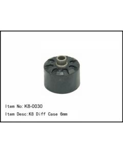 Caster Racing K8-0030 K8 Gear Box (Diff Case 6mm)