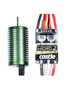 Castle Creations 010015001 Sidewinder Micro, 4100KV Motor Combo, 1/18