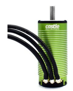 Castle Creations 060009100 1721 4-Pole 2400kV Sensored Brushless Drag Motor