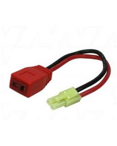 Family Land CC24-150 Female T-plug in Deans Style to Small Tamiya Male Connector Cable 