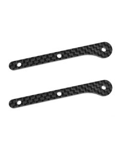 Team Corally 00180-255 Chassis Brace Stiffener Front Graphite 2.5mm - fits part C-00180-104 