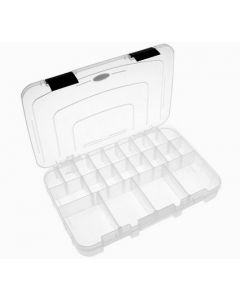 Team Corally C-90255 Assortment Box - Large - 3-21 Adjustable Compartments - 364x248x50mm