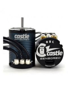 Castle Creations 060007000 Brushless Motor, Sensored, 4-Pole, 1406-2850Kv