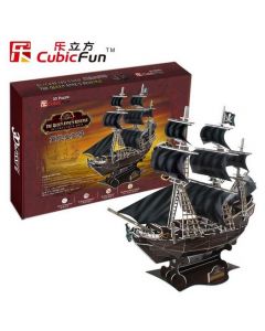 CubicFun MC106H The Queen Anne's Revenge Blackbeard's Ship 3D Puzzle