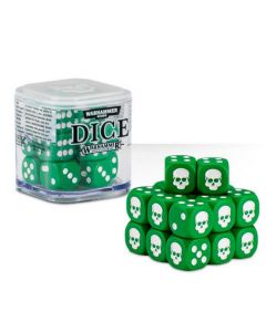 Games Workshop 12mm Dice Cube - Green