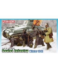 Dragon Models 6744 Soviet Infantry Winter 1941 1/35
