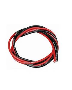 Dualsky 40111 18AWG Silicone Wire, 1m Red, 1m Black