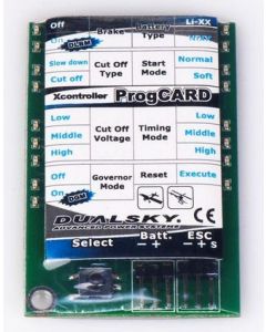 Dualsky Programming Card V2 suit  all V2 Dualsky Brushless ESC