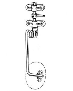 Du-Bro 154 UNIVERSAL NOSE GEAR 5/32in WIRE (1 PC PER PACK)