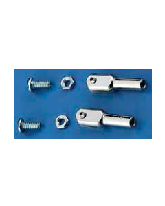 Du-Bro 302 4-40 Threaded Rod Ends (QTY/PKG: 2 )