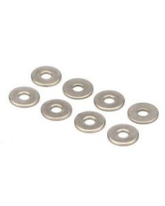 Du-Bro 3109 FLAT WASHERS (STAINLESS STEEL) ID 1/8"