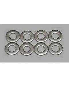 Du-Bro 3111 FLAT WASHERS (STAINLESS STEEL) ID 3/16"