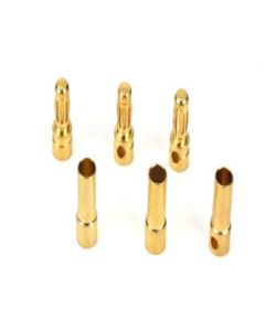 Dynamite DYNC0043 3.5mm Gold Bullet Connector Set, 3 pairs